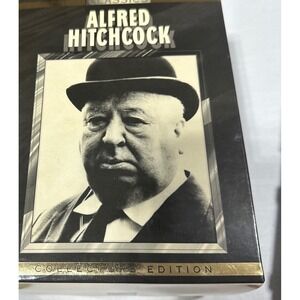 Alfred Hitchcock Movie Classics VHS Box Set 5 Videos Collectors Edition Retro